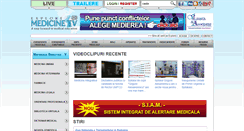 Desktop Screenshot of exploremedicinetv.ro